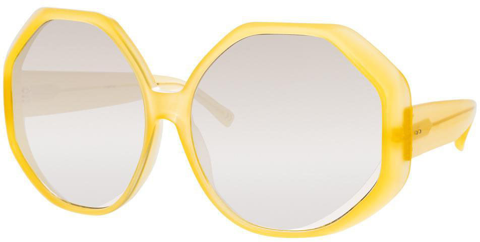 Color_LFL780C5SUN - Linda Farrow Layla C5 Oversized Sunglasses