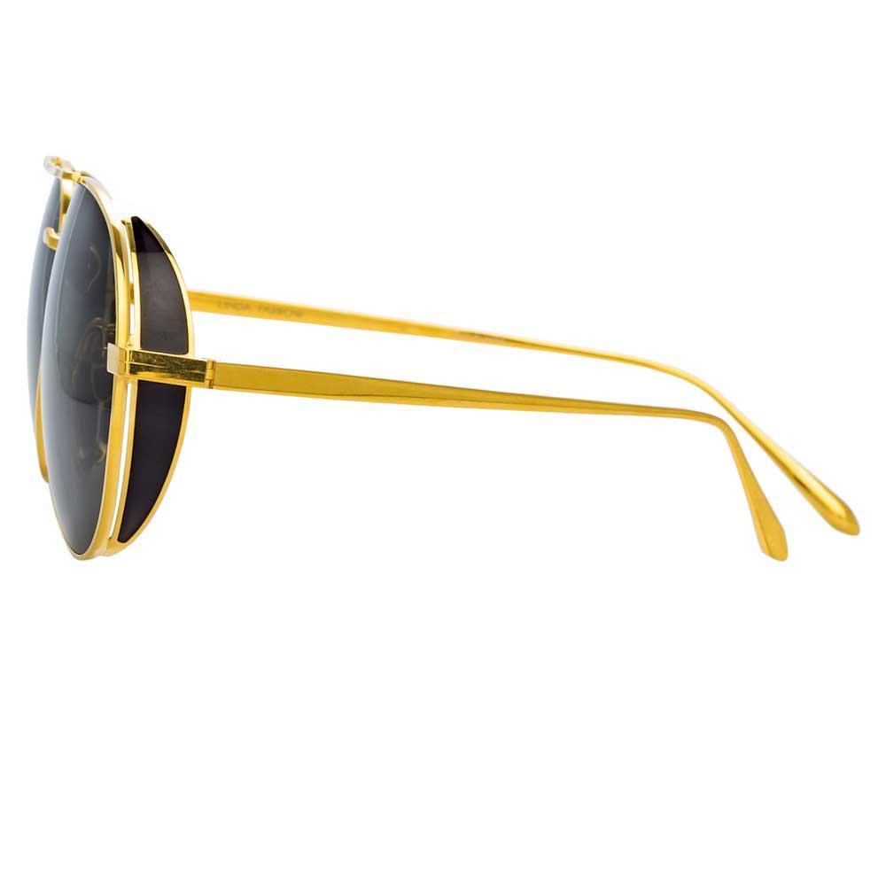 Color_LFL792C1SUN - Linda Farrow Elgin C1 Aviator Sunglasses