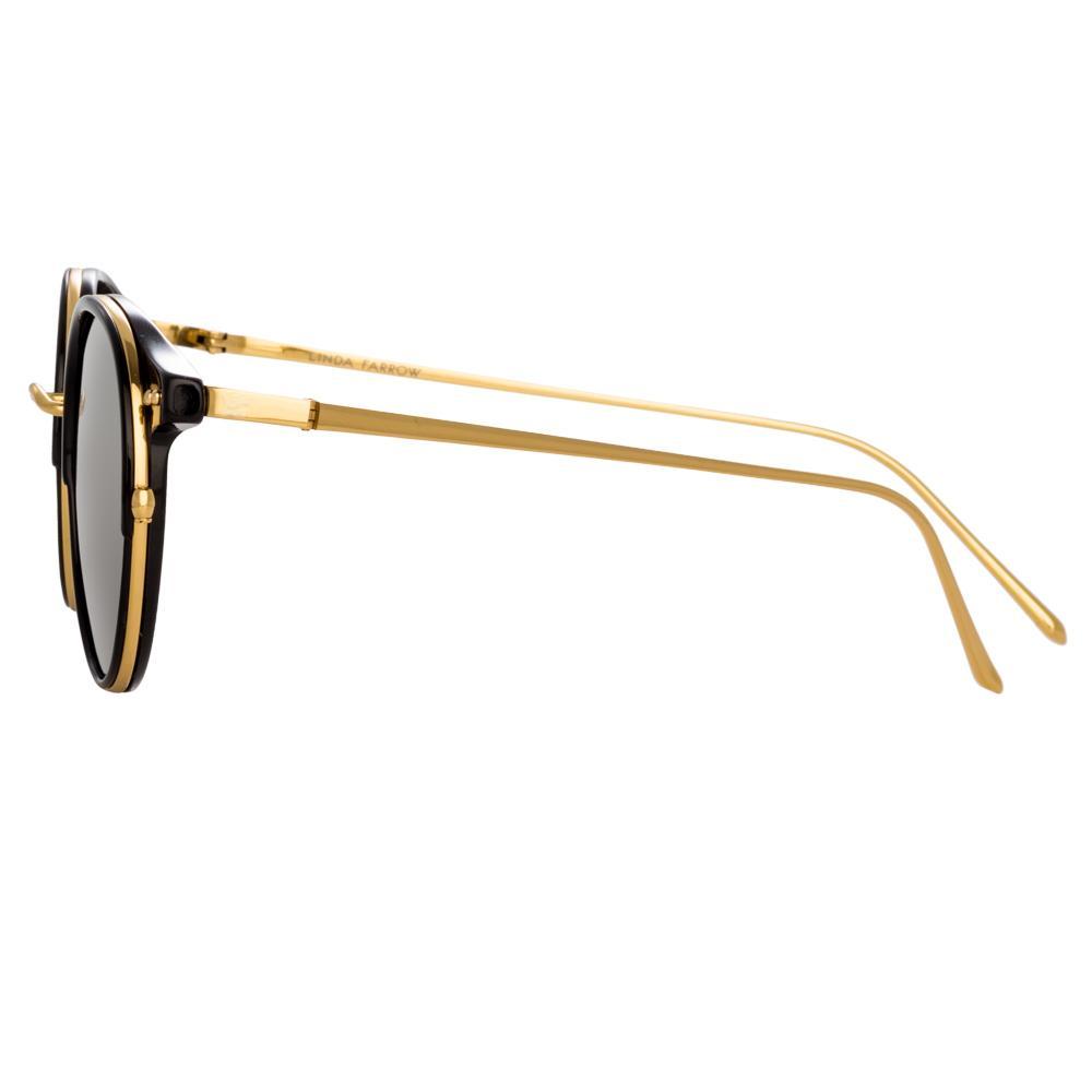 Color_LFL802C1SUN - Linda Farrow Beni C1 Oval Sunglasses