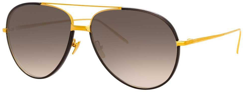Color_LFL817C10SUN - Linda Farrow Salem C10 Aviator Sunglasses