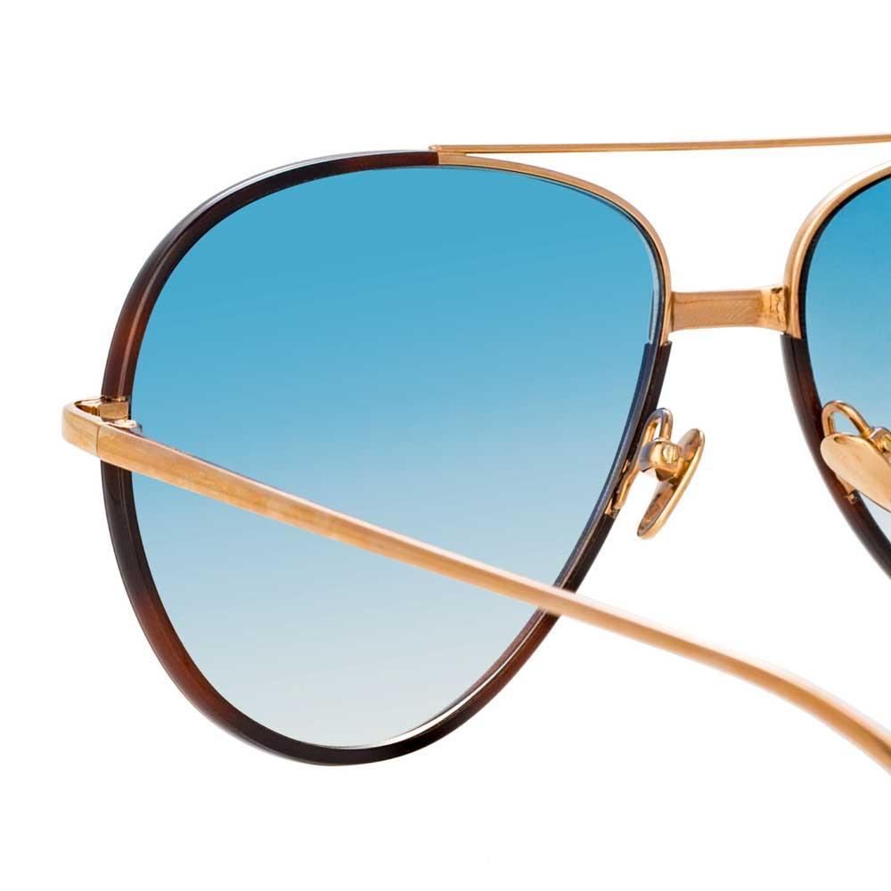 Color_LFL817C11SUN - Linda Farrow Salem C11 Aviator Sunglasses