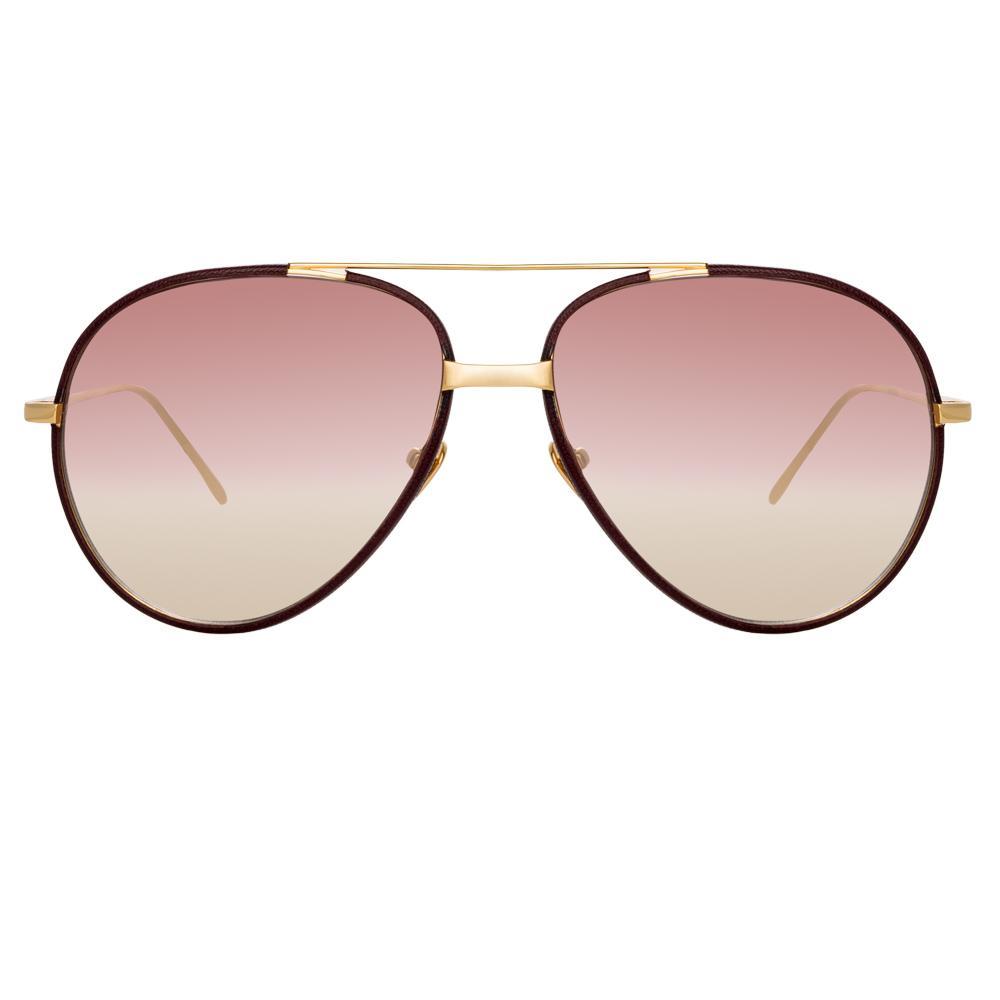 Color_LFL817C6SUN - Linda Farrow Salem C6 Aviator Sunglasses