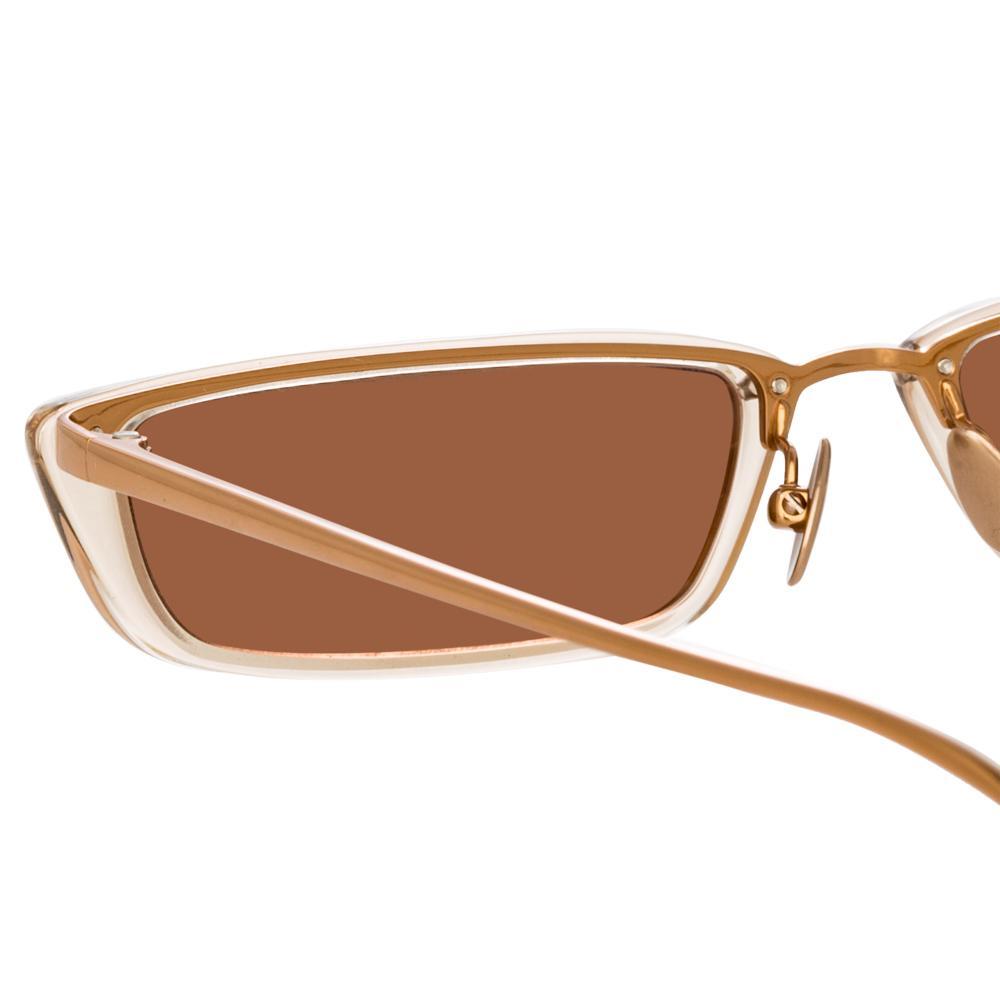 Color_LFL838C4SUN - Linda Farrow Issa C4 Rectangular Sunglasses