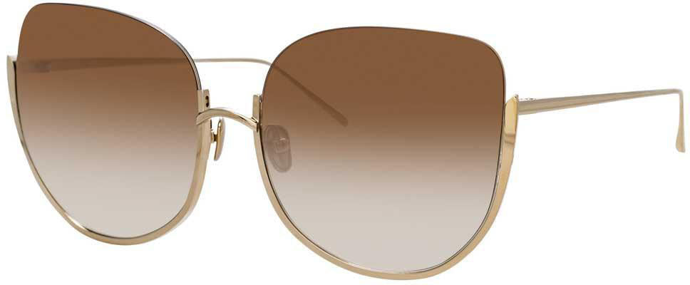 Color_LFL847C6SUN - Linda Farrow Kennedy C6 Oversized Sunglasses