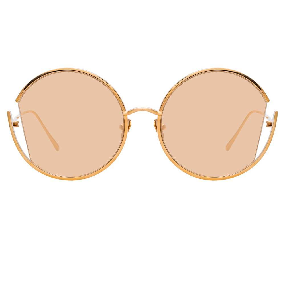 Color_LFL851C6SUN - Linda Farrow Quarry C6 Round Sunglasses