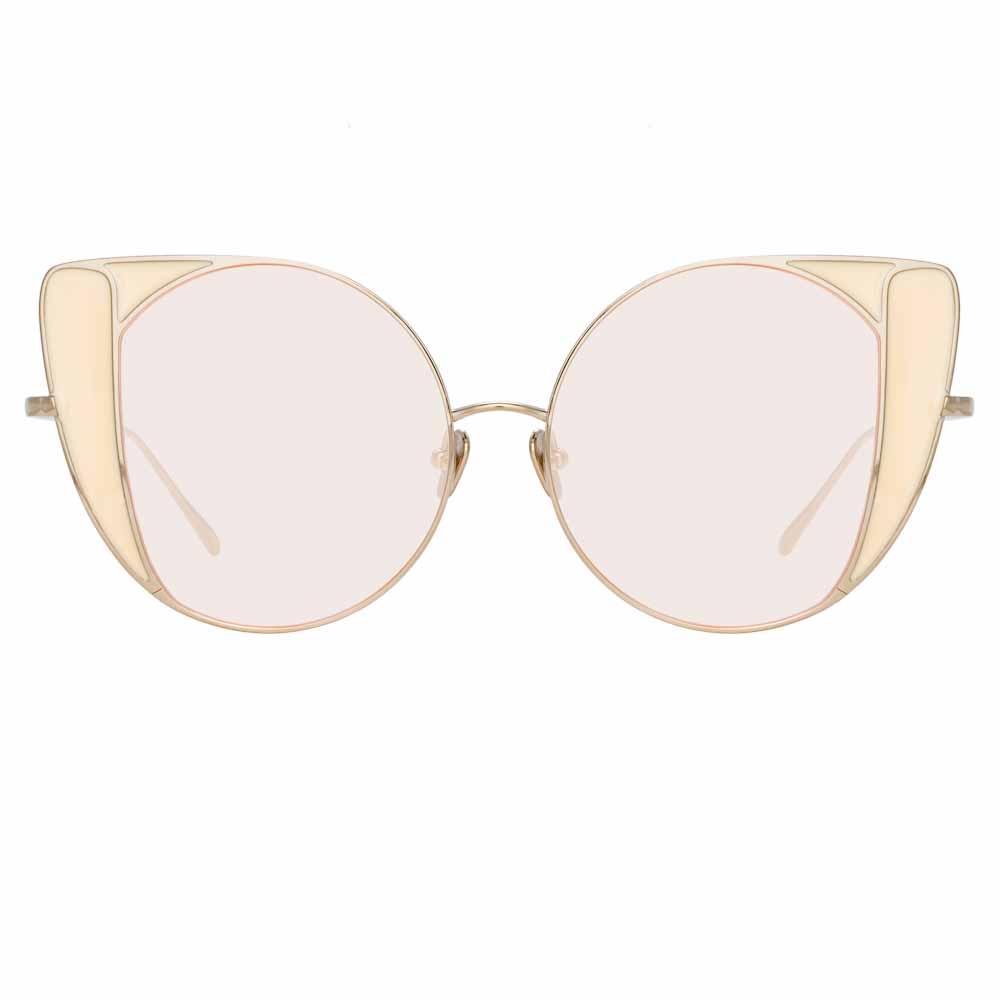 Color_LFL854C9SUN - Linda Farrow Austin C9 Cat Eye Sunglasses