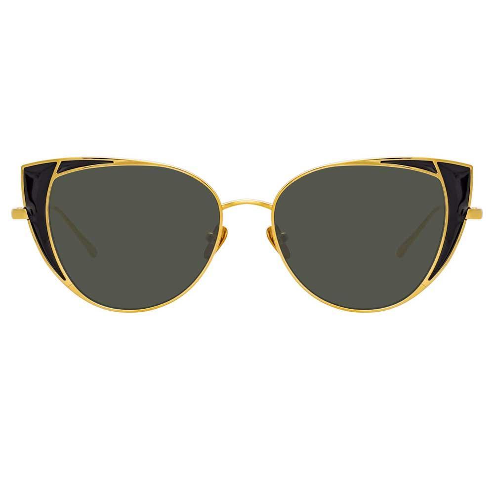 Color_LFL855C1SUN - Linda Farrow Des Vouex C1 Cat Eye Sunglasses