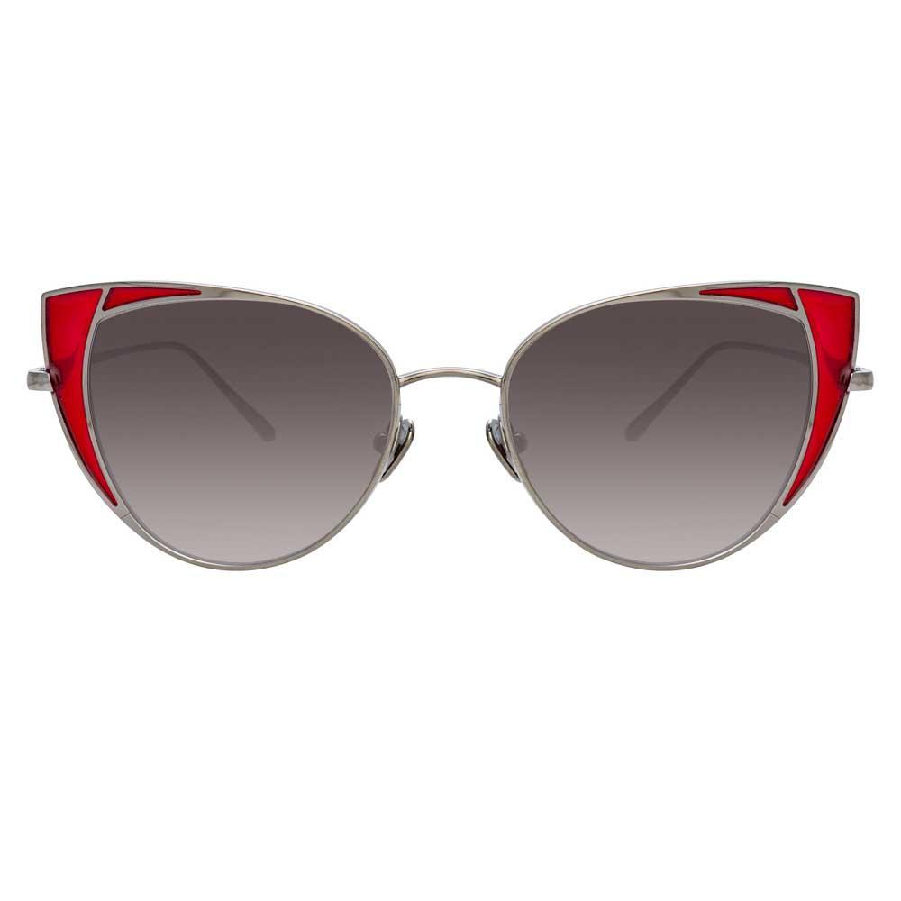 Color_LFL855C5SUN - Linda Farrow Des Vouex C5 Cat Eye Sunglasses