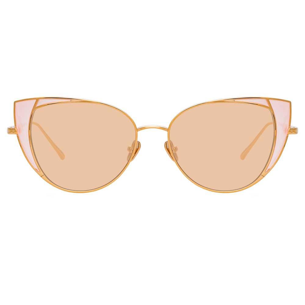 Color_LFL855C8SUN - Linda Farrow Des Vouex C8 Cat Eye Sunglasses