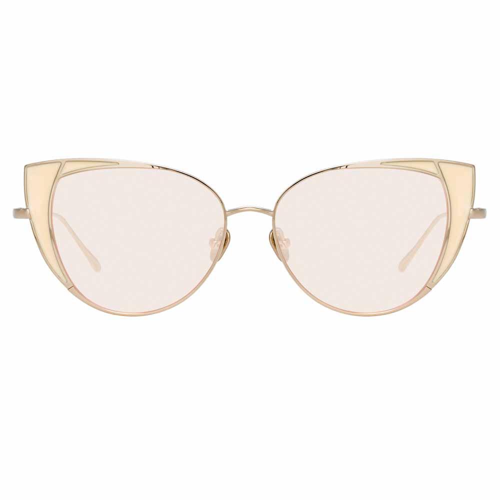 Color_LFL855C9SUN - Linda Farrow Des Vouex C9 Cat Eye Sunglasses