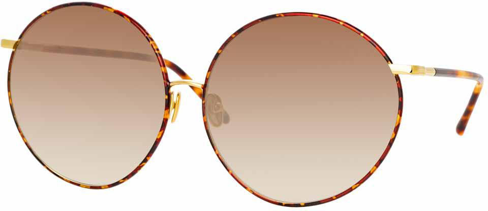 Color_LFL891C2SUN - Linda Farrow Zanie C2 Oversized Sunglasses