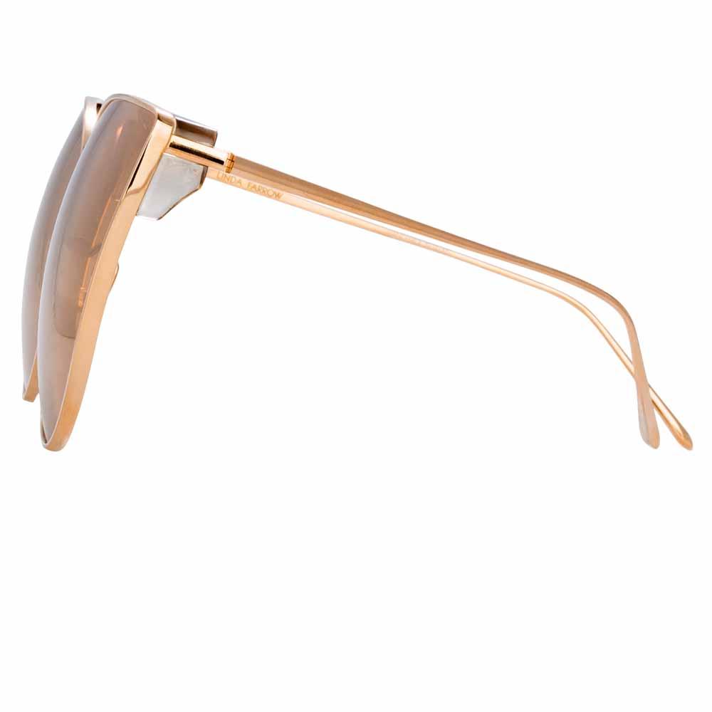 Color_LFL895C3SUN - Linda Farrow Flyer C3 Cat Eye Sunglasses