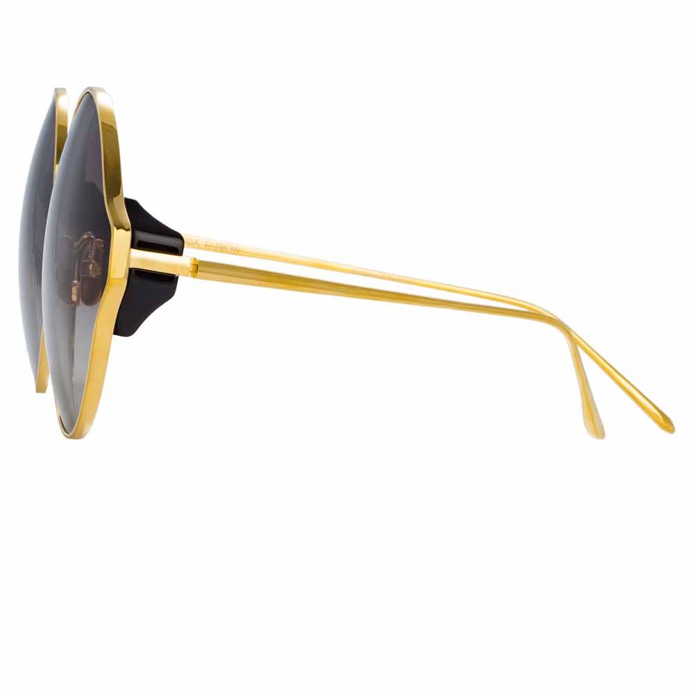 Color_LFL896C4SUN - Linda Farrow Carousel C4 Round Sunglasses