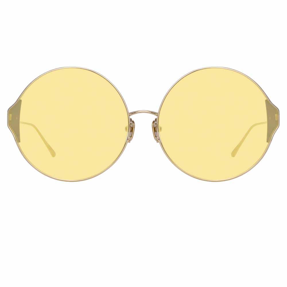 Color_LFL896C6SUN - Linda Farrow Carousel C6 Round Sunglasses