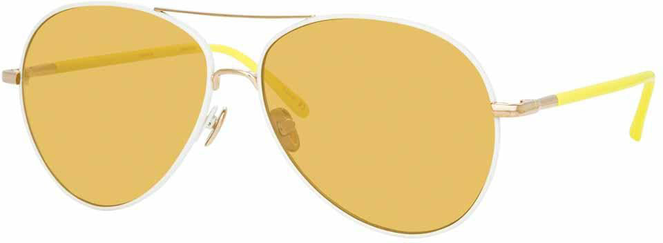 Color_LFL963C11SUN - Linda Farrow Diabolo C11 Aviator Sunglasses