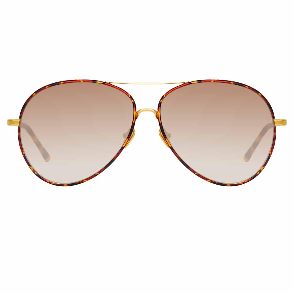 Color_LFL963C2SUN - Linda Farrow Diabolo C2 Aviator Sunglasses