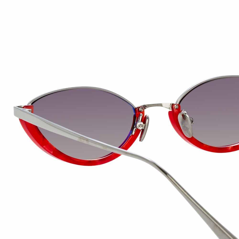 Color_LFL967C3SUN - Linda Farrow Daisy C3 Cat Eye Sunglasses