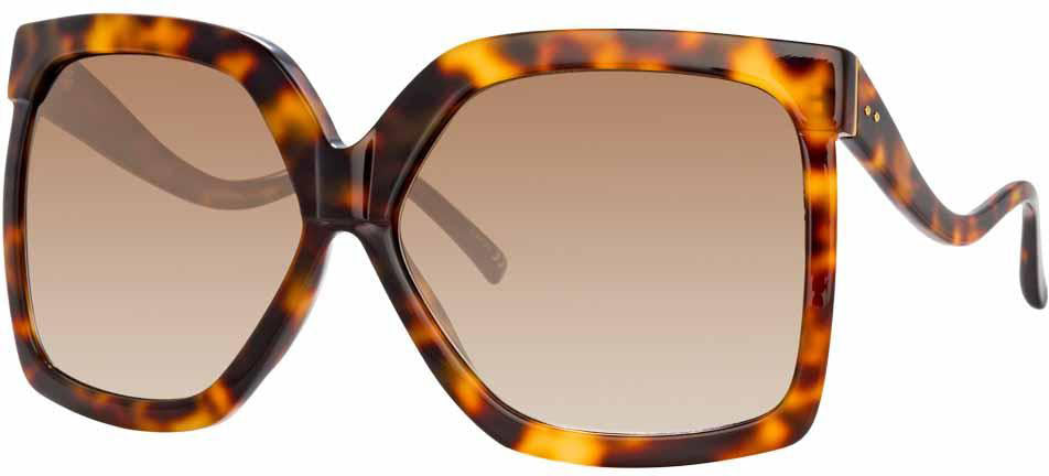 Color_LFL981C2SUN - Linda Farrow Dare C2 Oversized Sunglasses