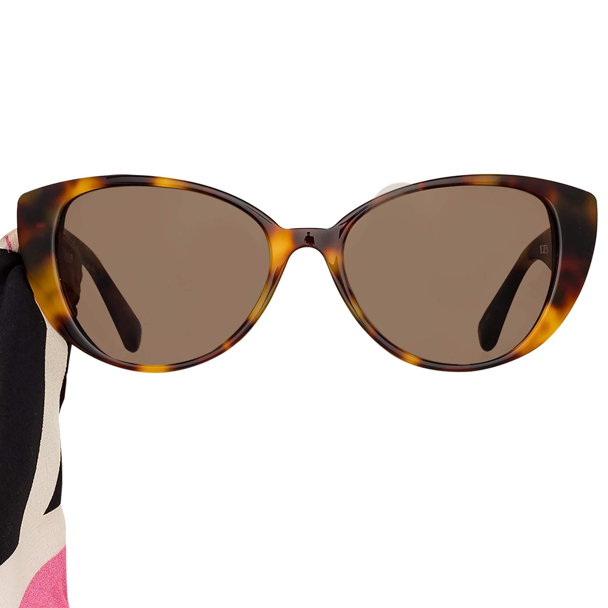 Color_LFL986C2SUN - Sarandon Cat Eye Sunglasses in Tortoiseshell