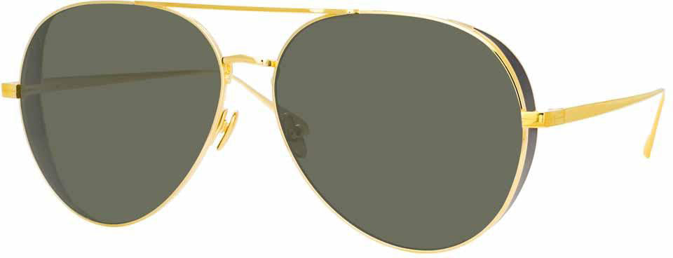 Color_LFL992C1SUN - Linda Farrow Ace C1 Aviator Sunglasses