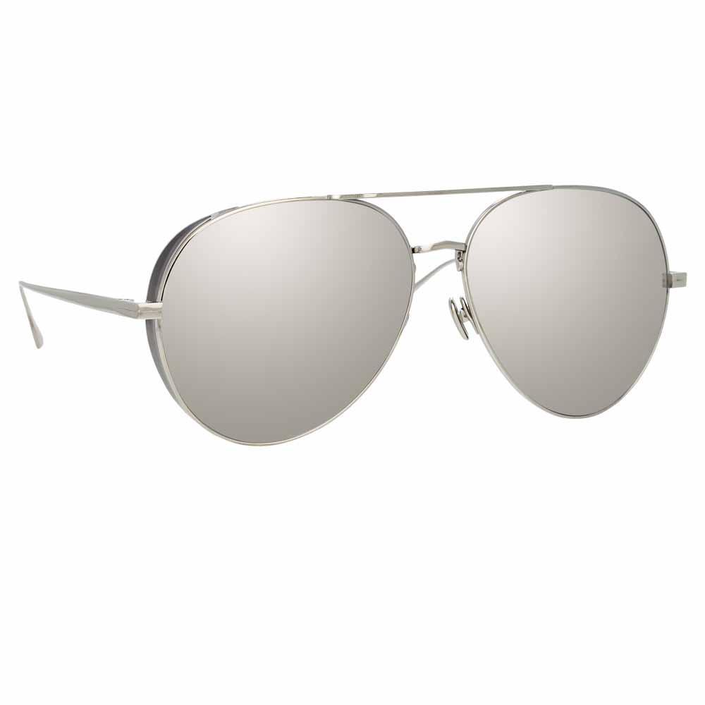 Color_LFL992C3SUN - Linda Farrow Ace C3 Aviator Sunglasses