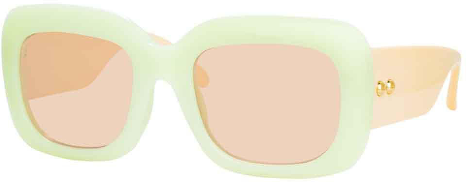 Color_LFL995C5SUN - Linda Farrow Lavinia C5 Rectangular Sunglasses