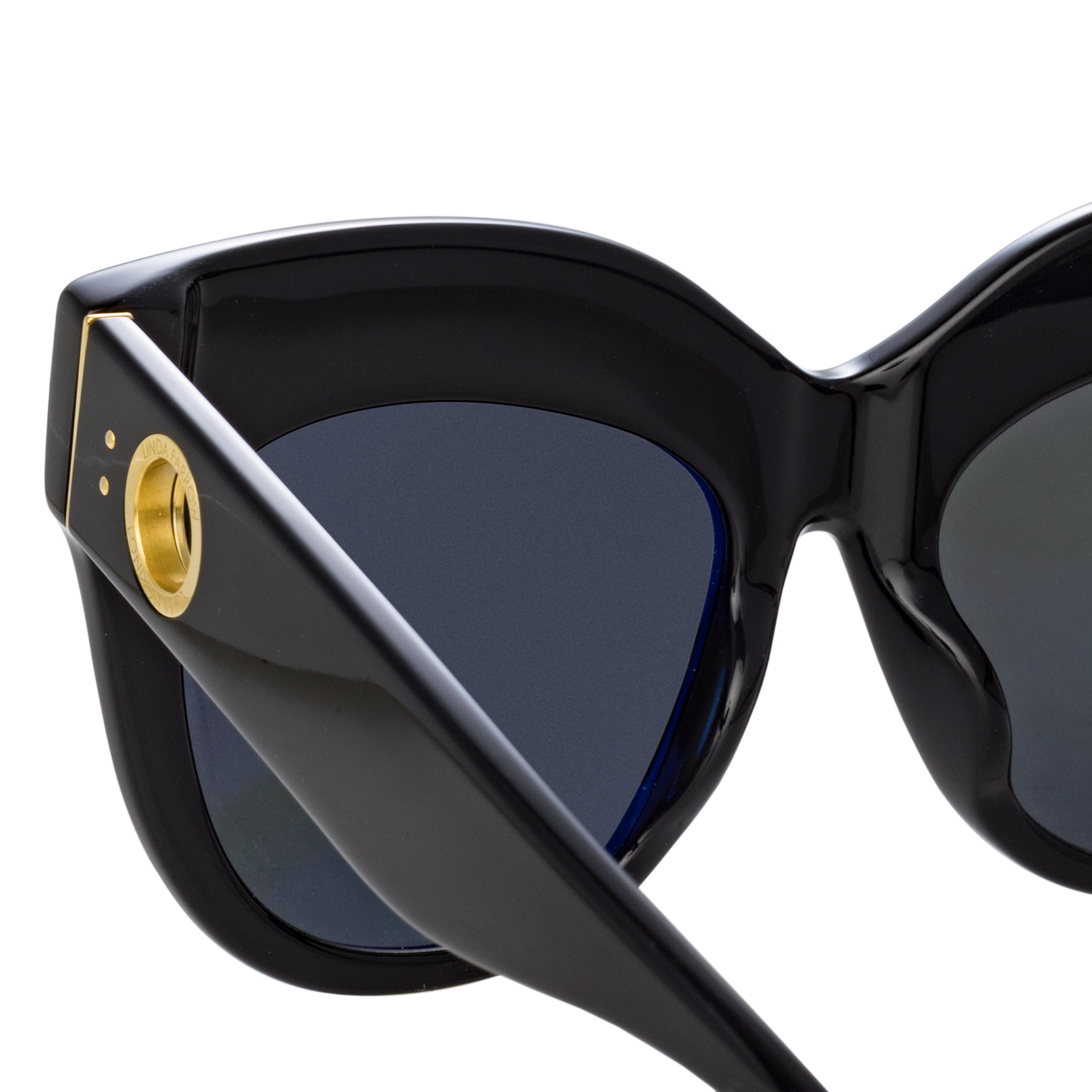 Color_LFLC1049C1SUN - Dunaway Oversized Sunglasses in Black
