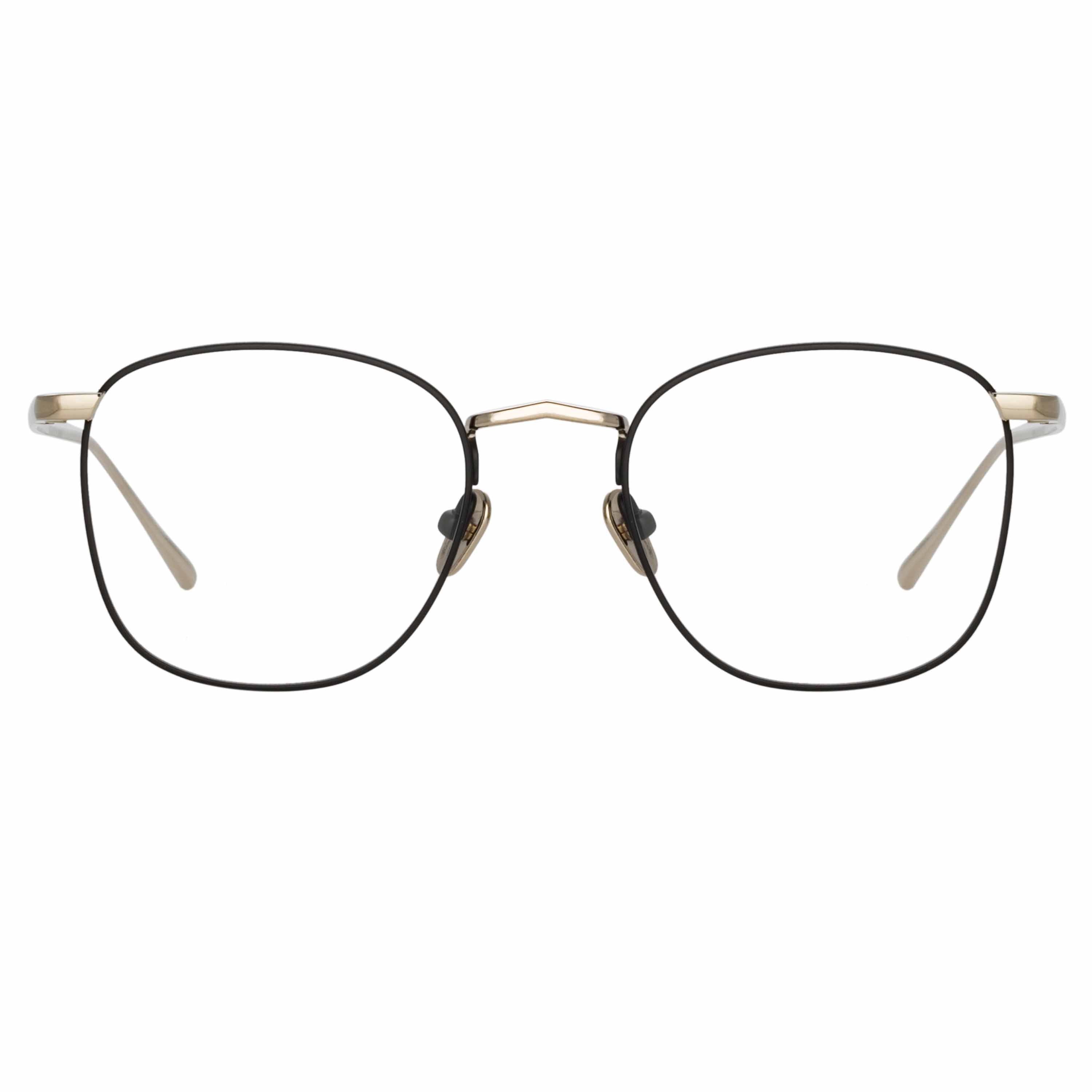 Color_LFLC479C20OPT - Simon Square Optical Frame in Light Gold and Black