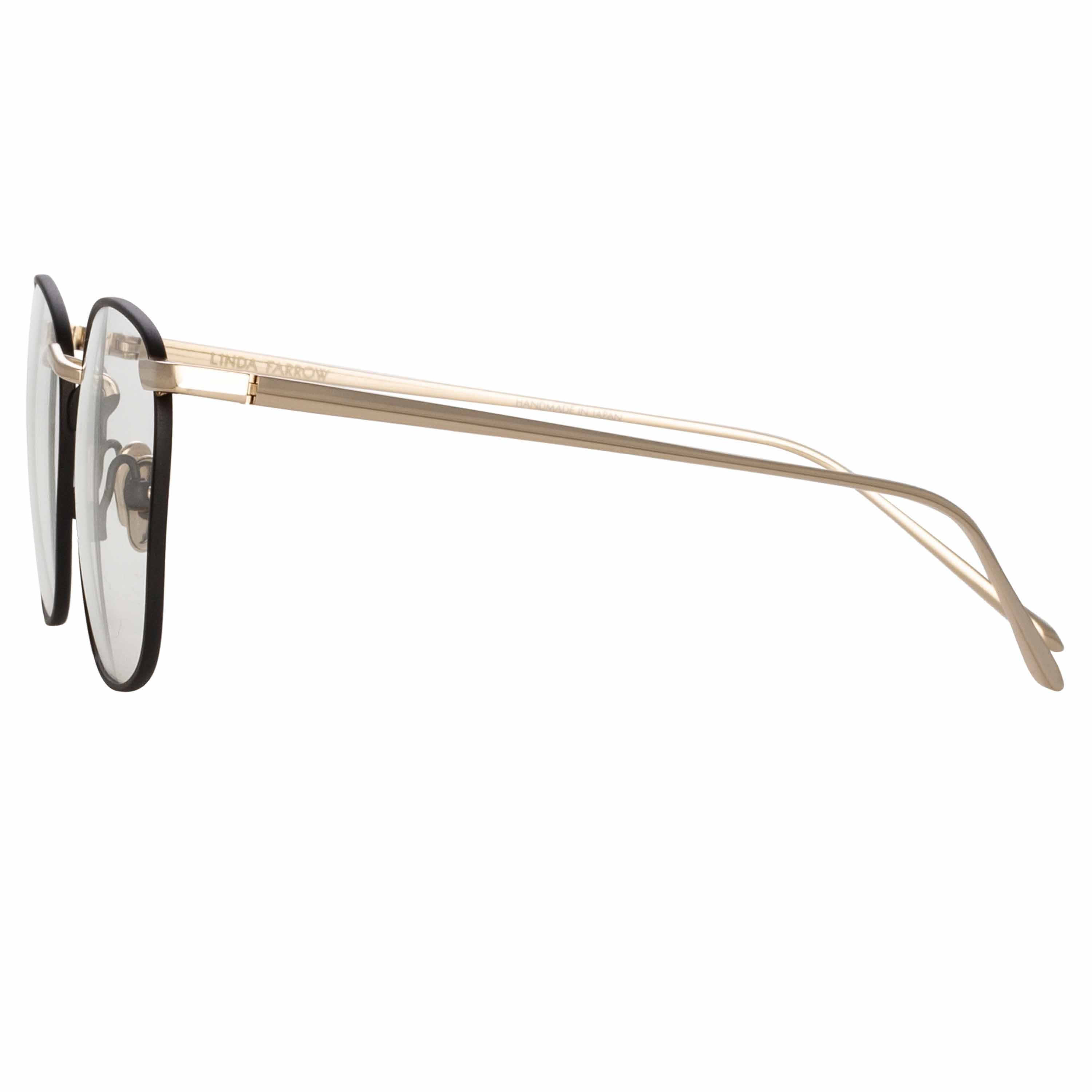 Color_LFLC479C20OPT - Simon Square Optical Frame in Light Gold and Black