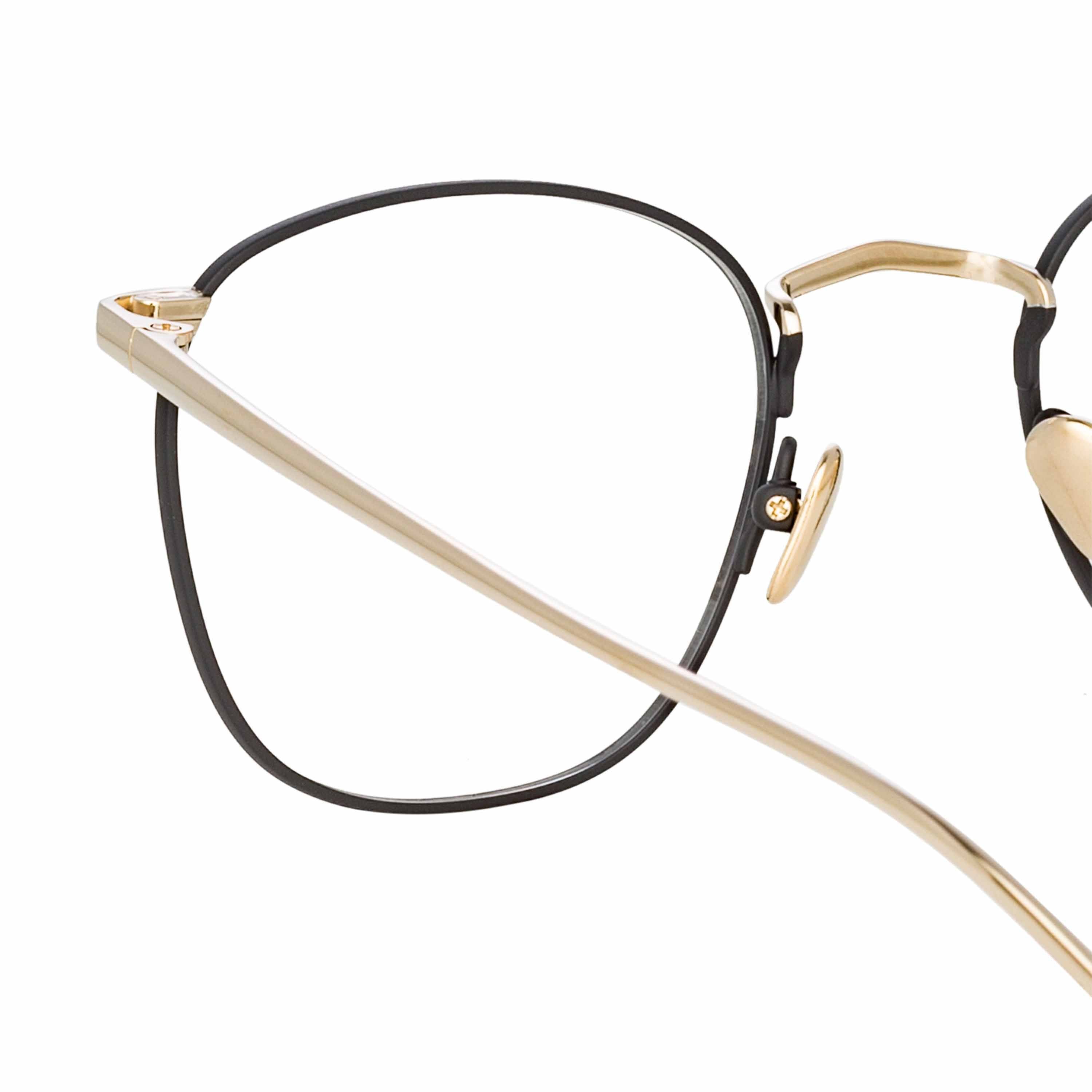 Color_LFLC479C20OPT - Simon Square Optical Frame in Light Gold and Black