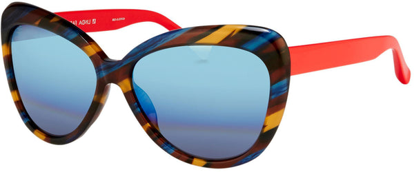 Color_MW129C13SUN - Matthew Williamson 129 C13 Cat Eye Sunglasses