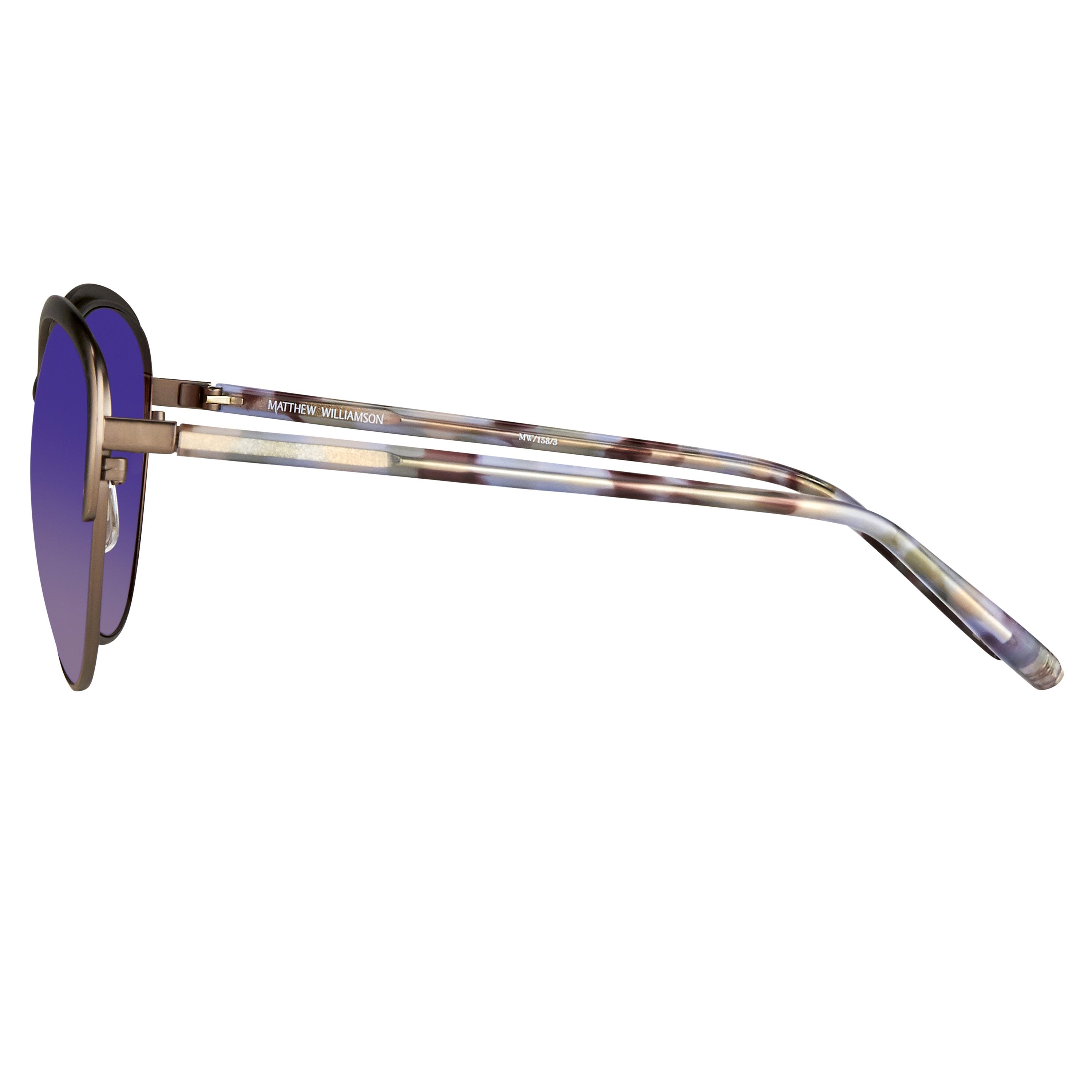 Color_MW158C3SUN - Matthew Williamson 158 C3 Cat Eye Sunglasses