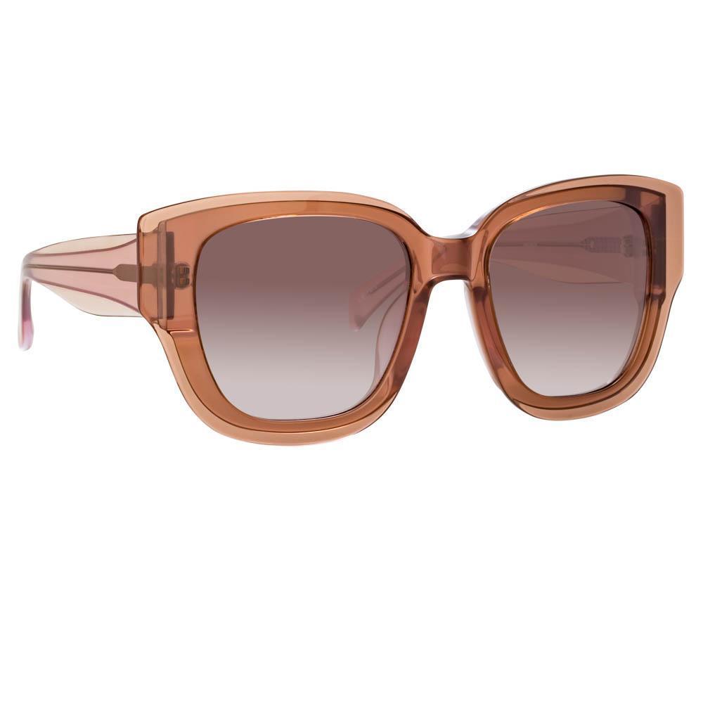 Color_MW261C4SUN - Matthew Williamson Senna D-Frame Sunglasses in Purple