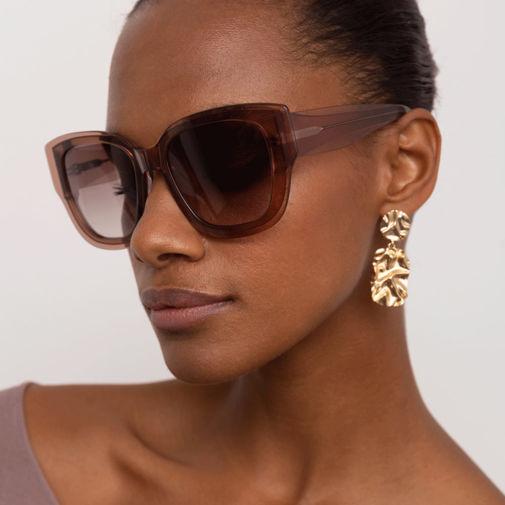 Color_MW261C4SUN - Matthew Williamson Senna D-Frame Sunglasses in Purple