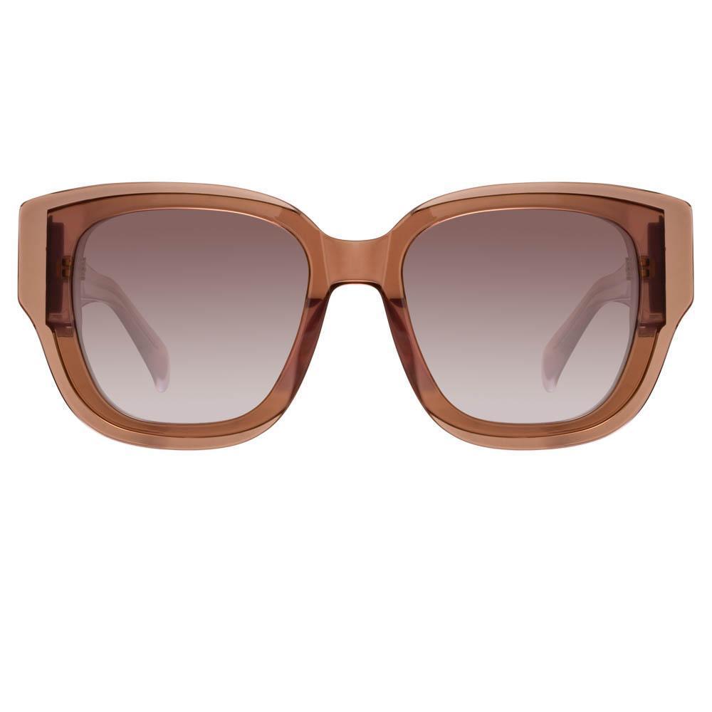 Color_MW261C4SUN - Matthew Williamson Senna D-Frame Sunglasses in Purple