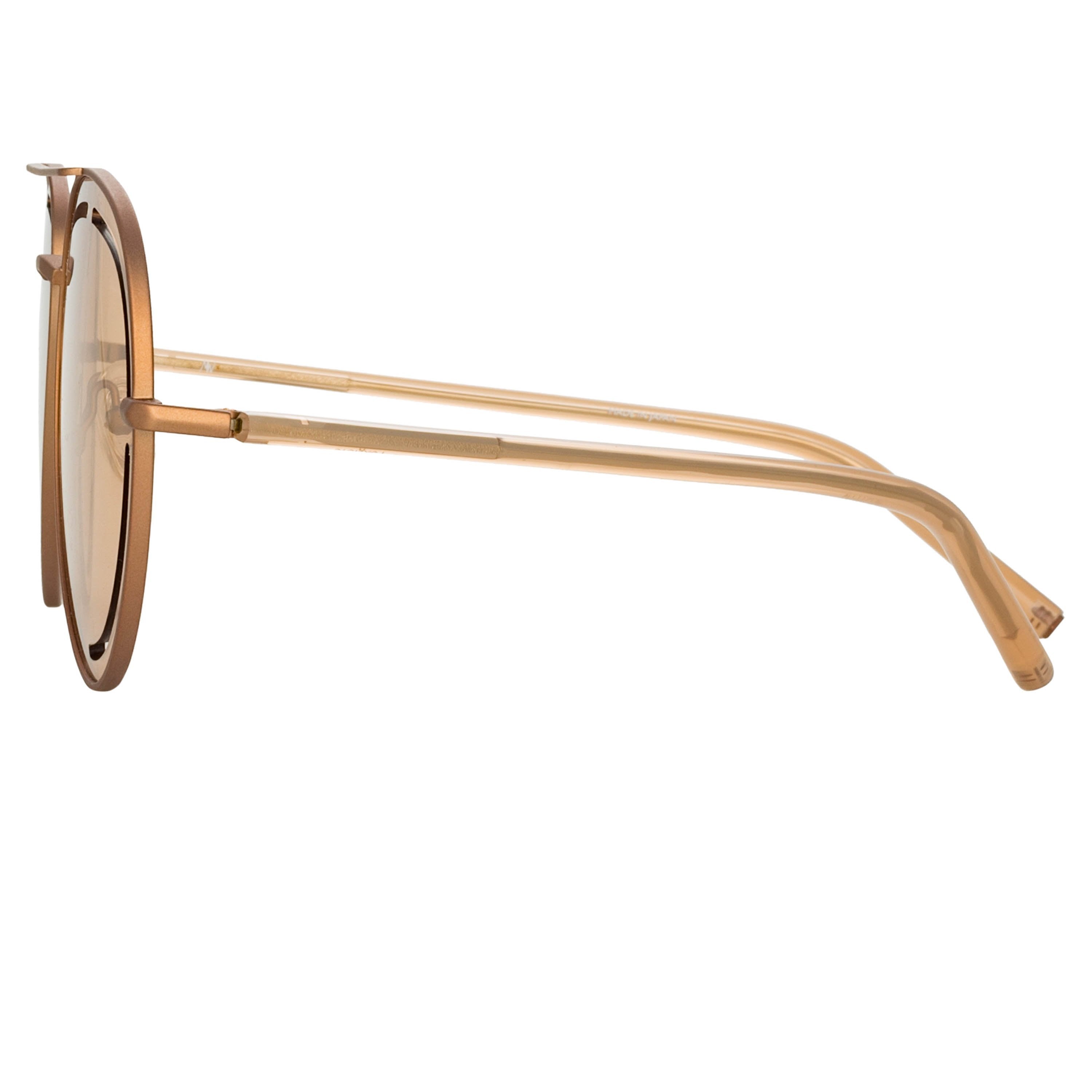 Color_MW264C4SUN - Matthew Williamson Foxglove Sunglasses in Nude