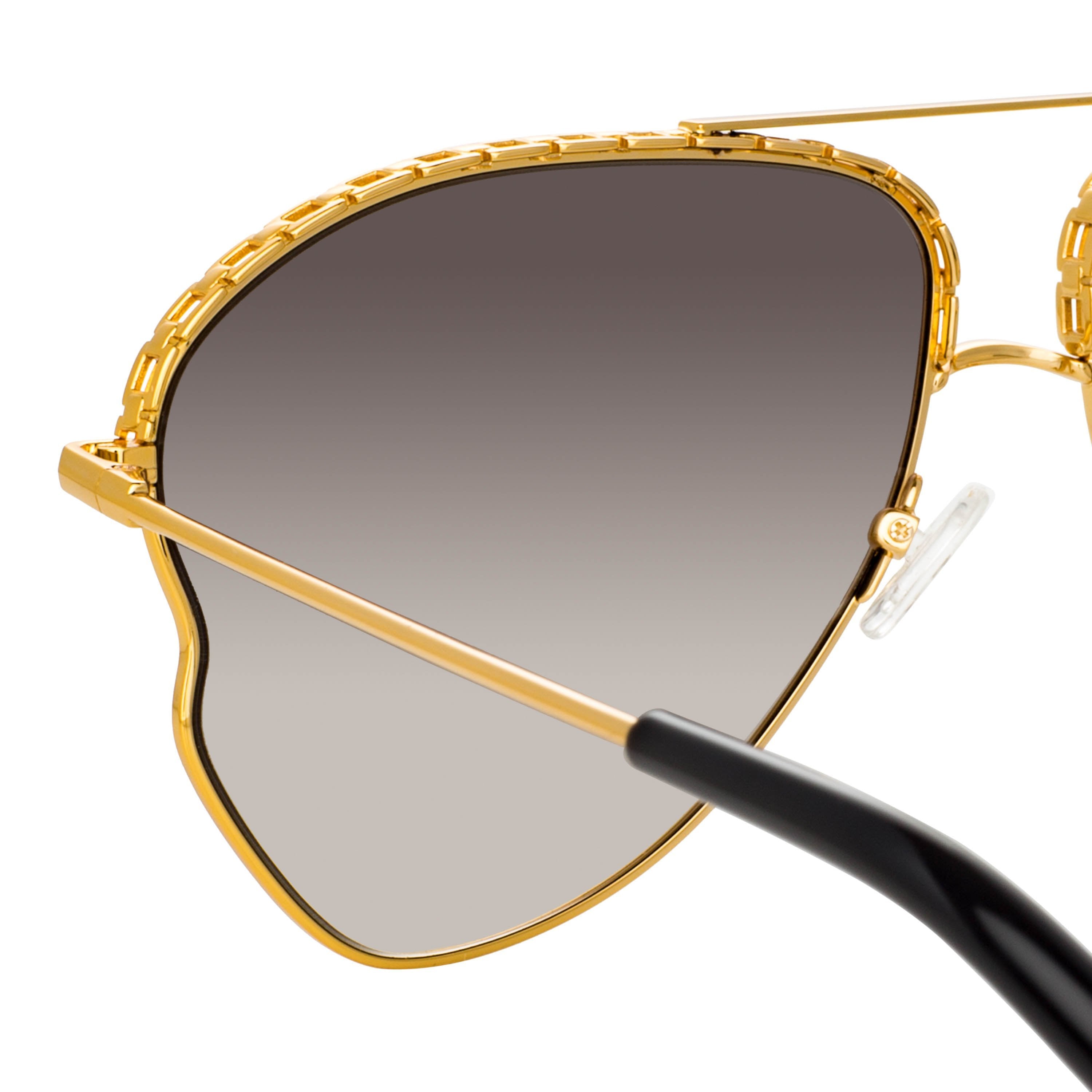 Color_MW272C1SUN - Matthew Williamson Lupin Sunglasses in Yellow Gold