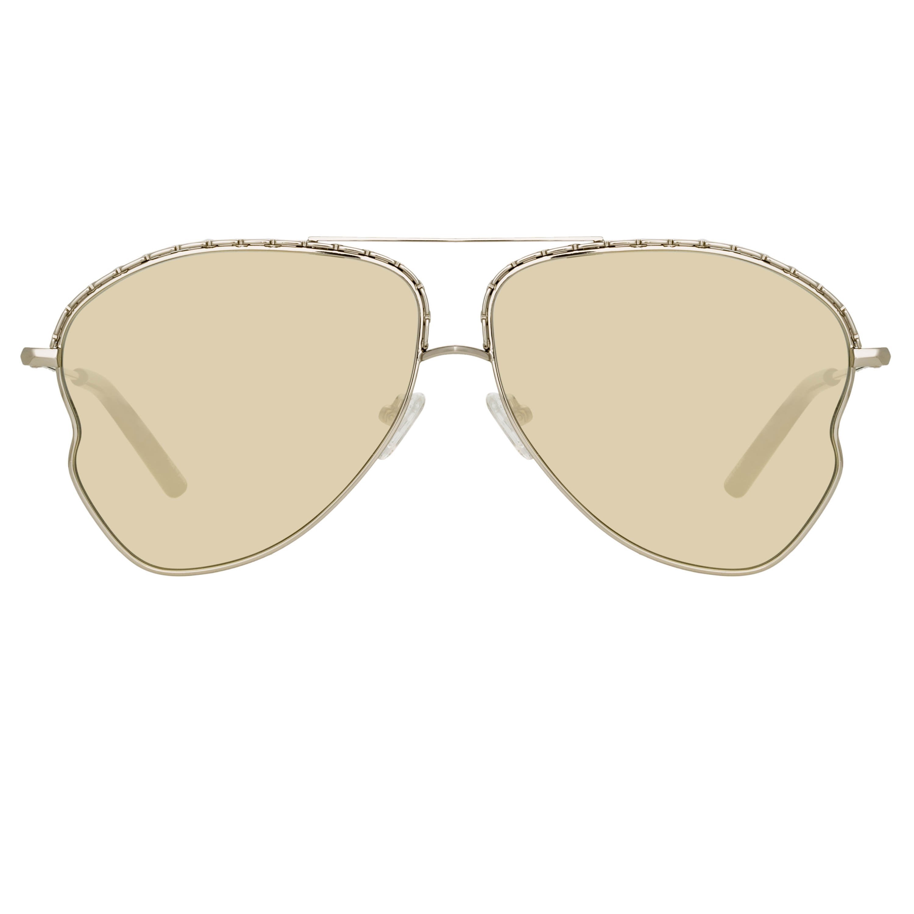 Color_MW272C5SUN - Matthew Williamson Lupin Sunglasses in Silver