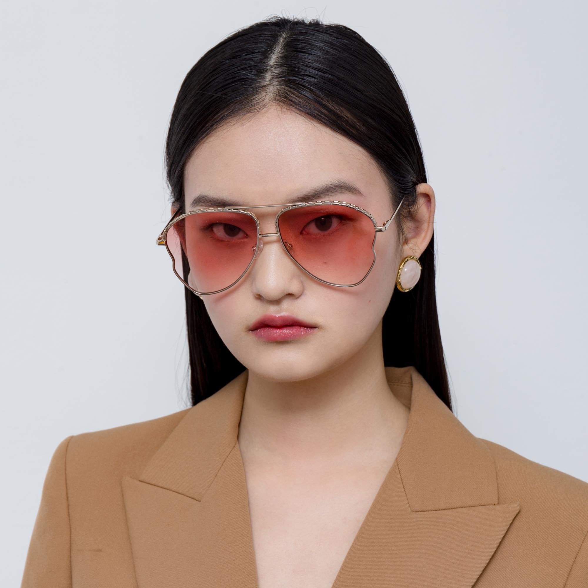 Color_MW272C5SUN - Matthew Williamson Lupin Sunglasses in Silver