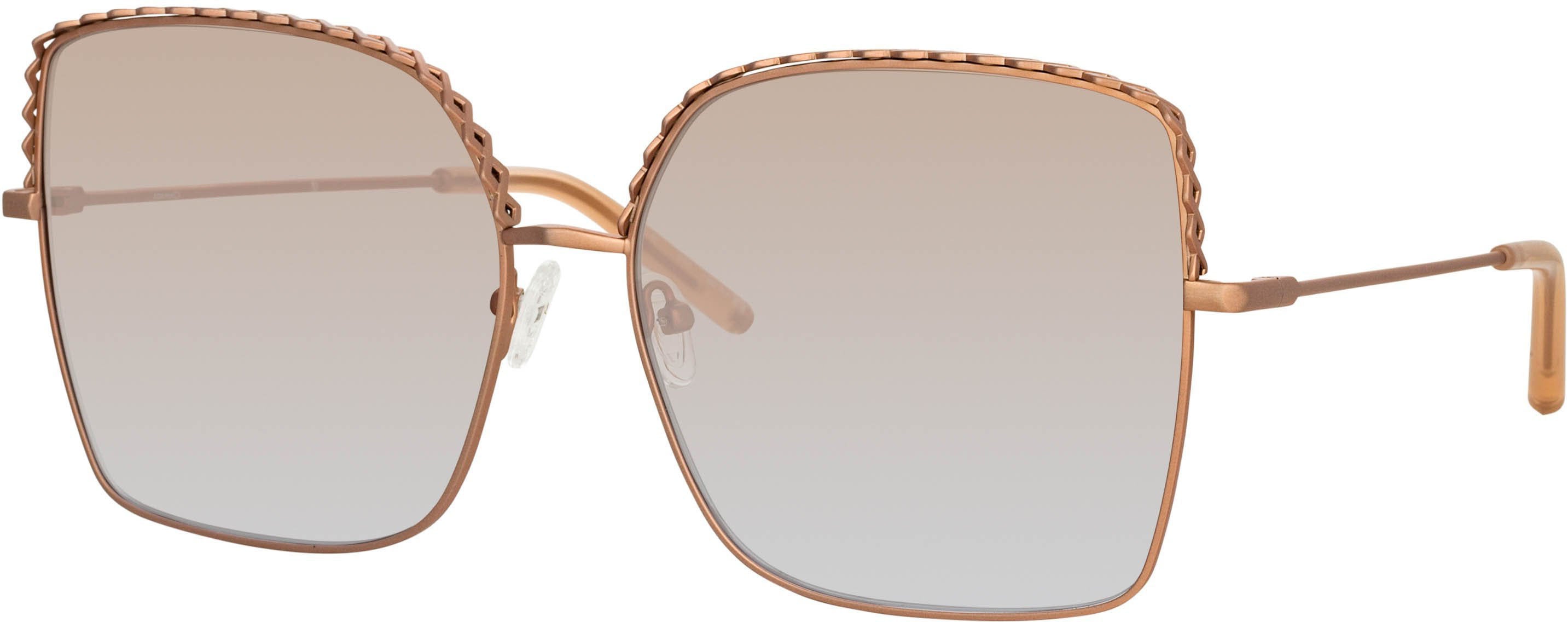 Color_MW276C4SUN - Matthew Williamson Clematis Sunglasses in Nude