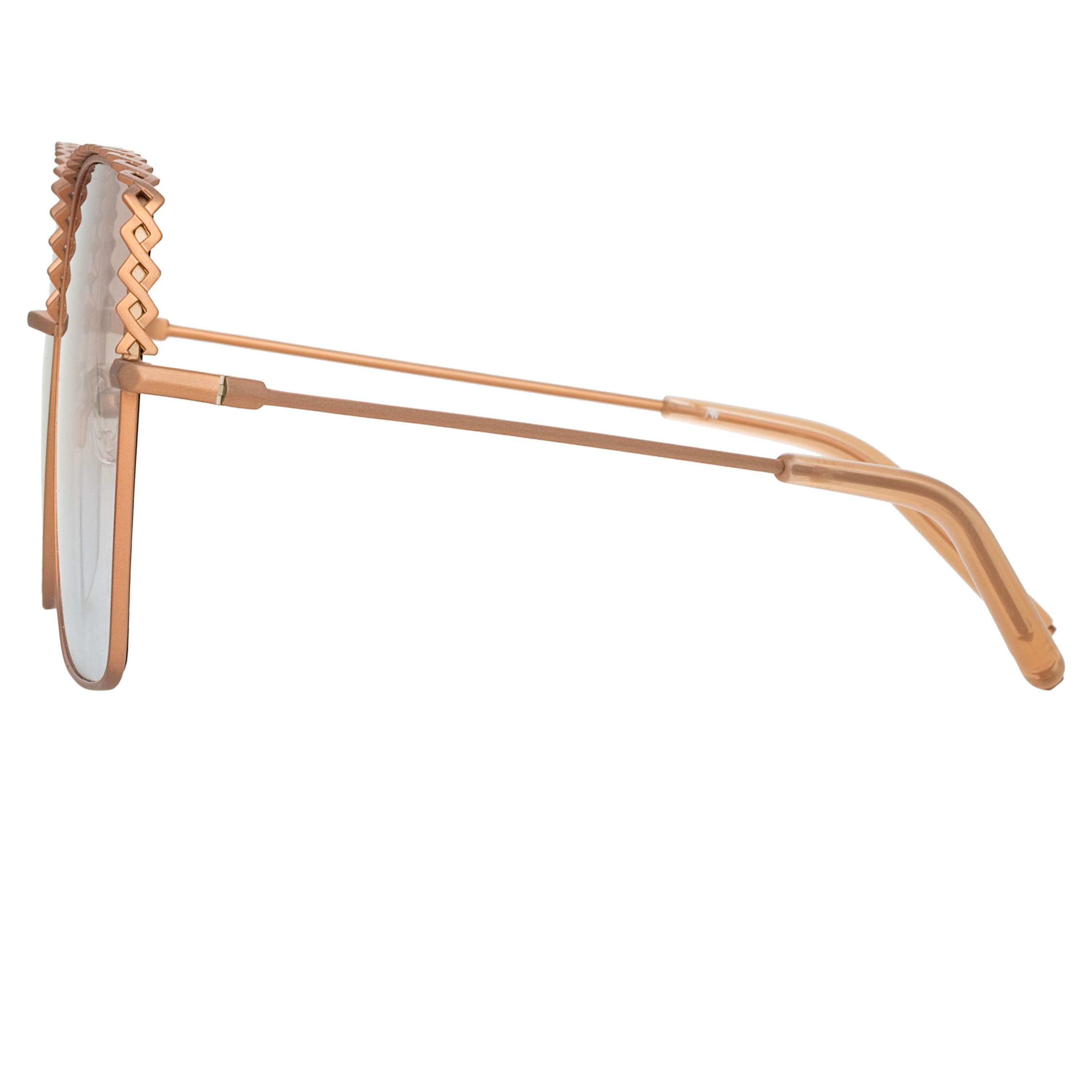 Color_MW276C4SUN - Matthew Williamson Clematis Sunglasses in Nude