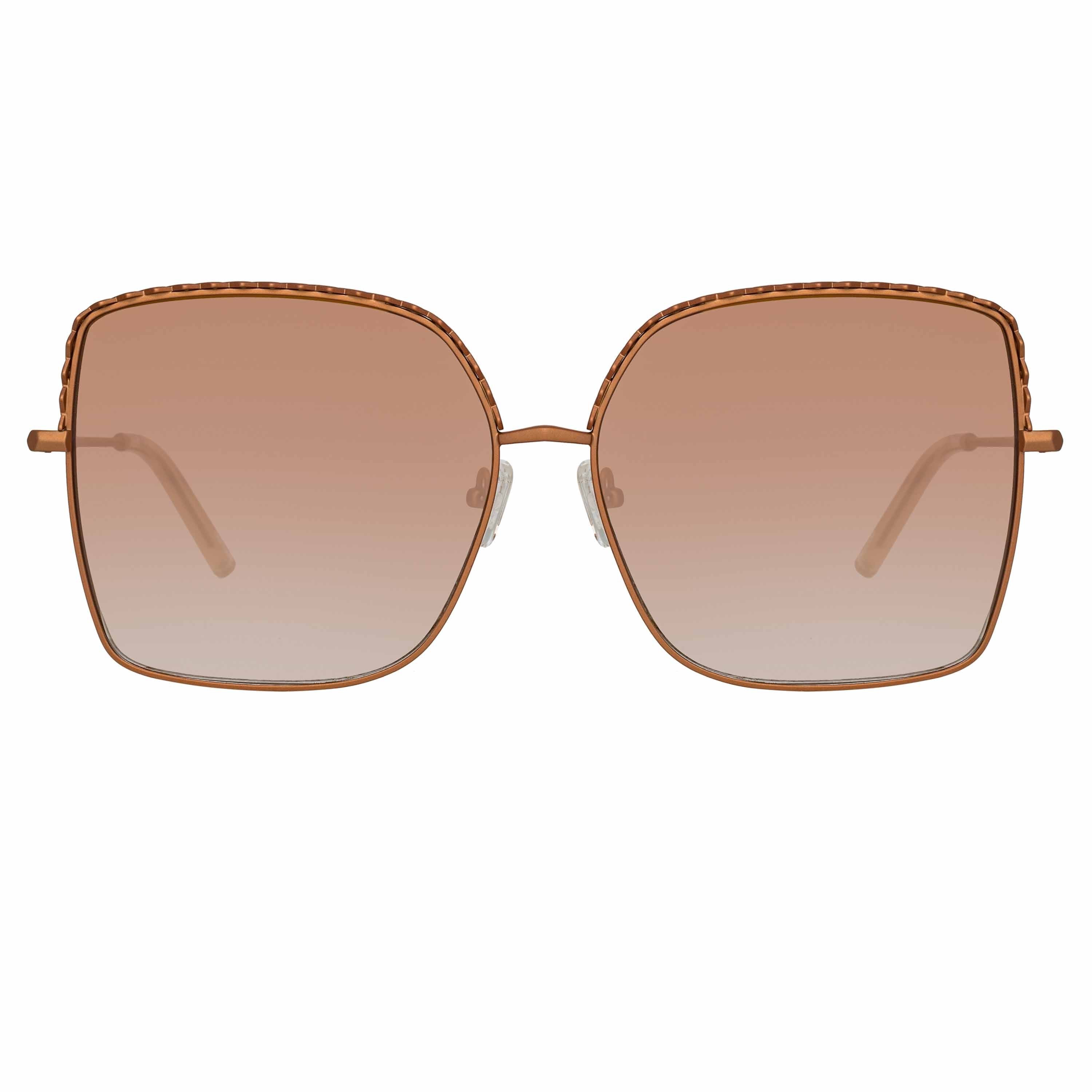 Color_MW276C6SUN - Matthew Williamson Clematis Sunglasses in Nude