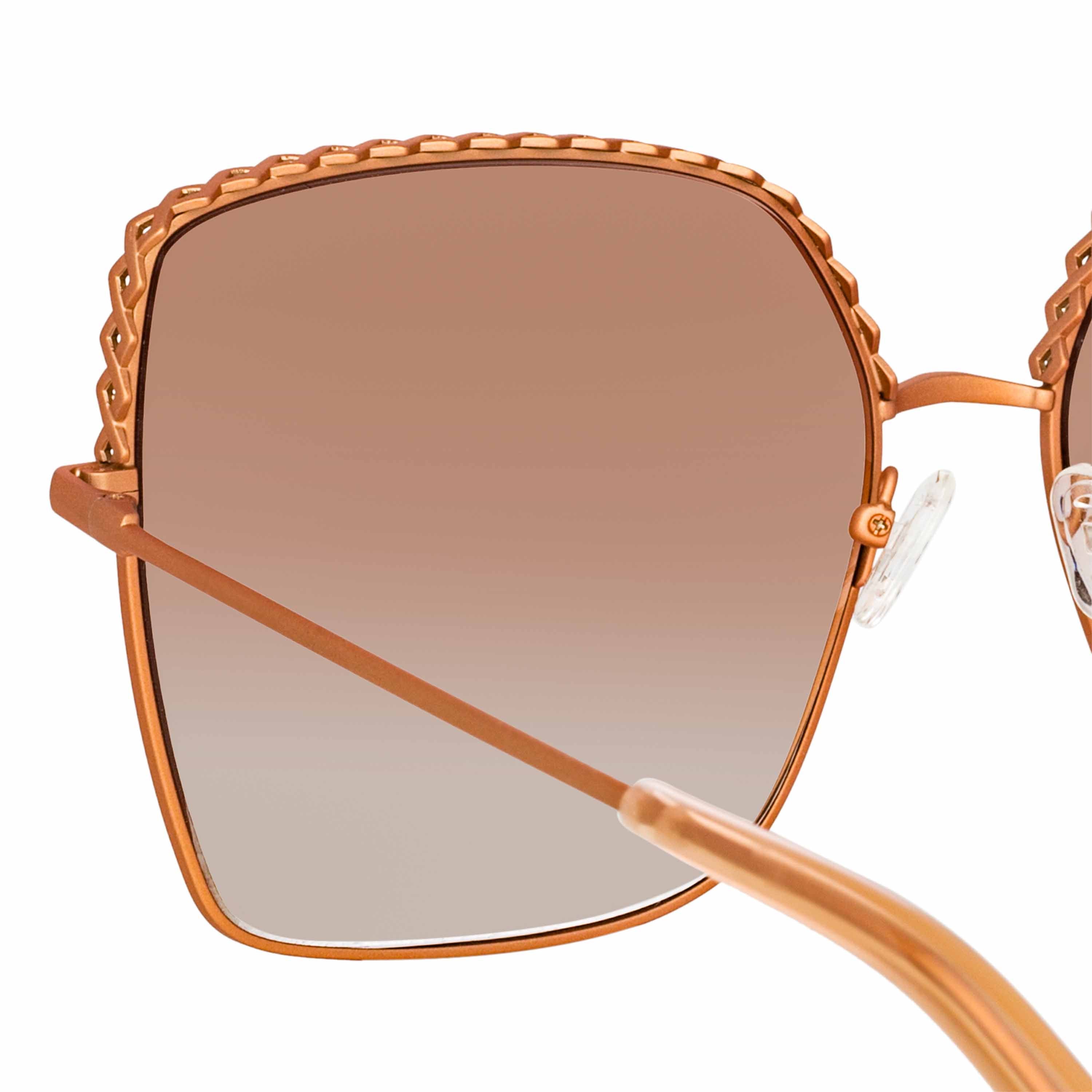 Color_MW276C6SUN - Matthew Williamson Clematis Sunglasses in Nude