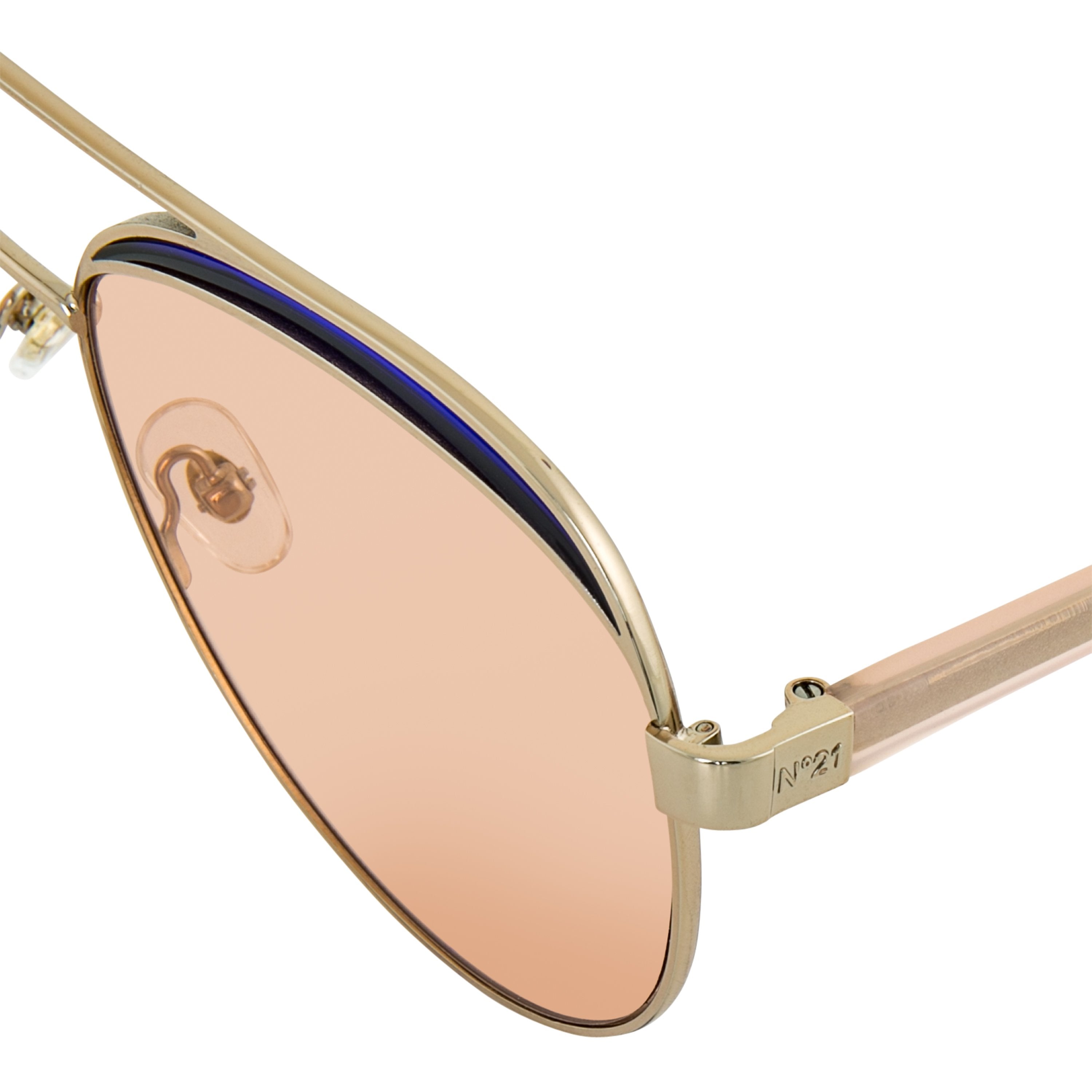 Color_N21S6C4SUN - N°21 S6 C4 Aviator Sunglasses