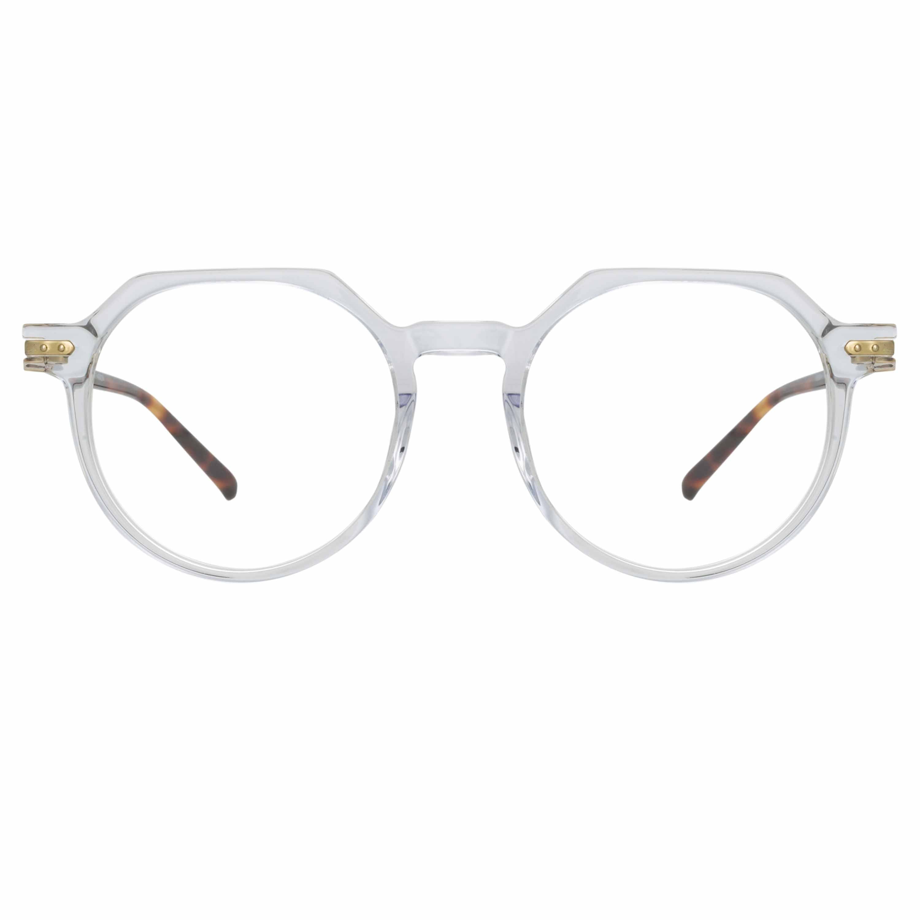 Color_LF50C3OPT - Griffin Oval Optical Frame in Clear