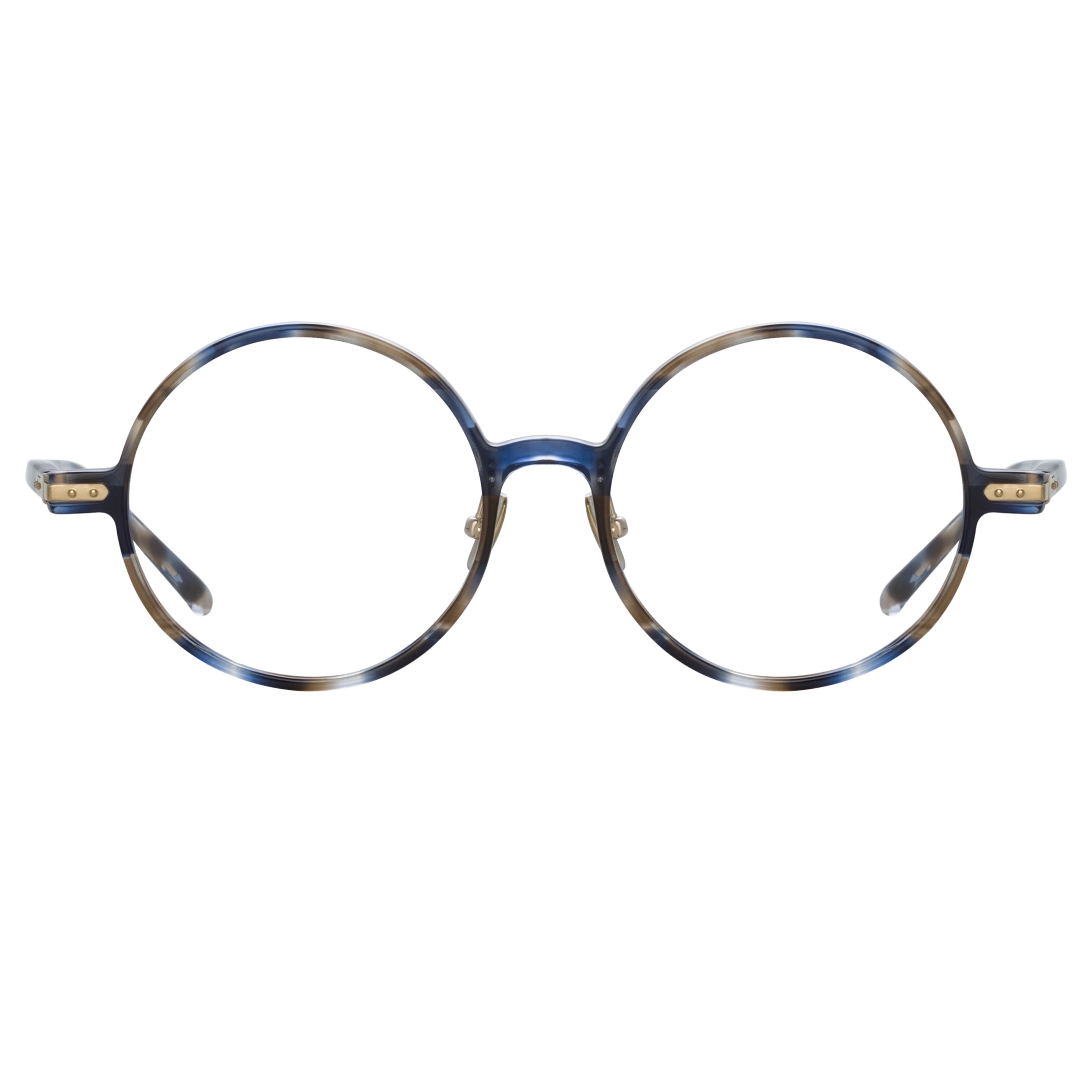 Color_LF62AC3OPT - Spire A Round Optical Frame in Blue Tortoiseshell