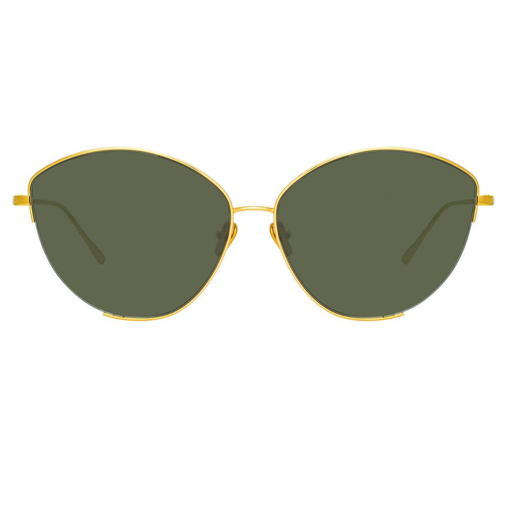 Color_LFL1008C4SUN - Ella Cat Eye Sunglasses in Yellow Gold