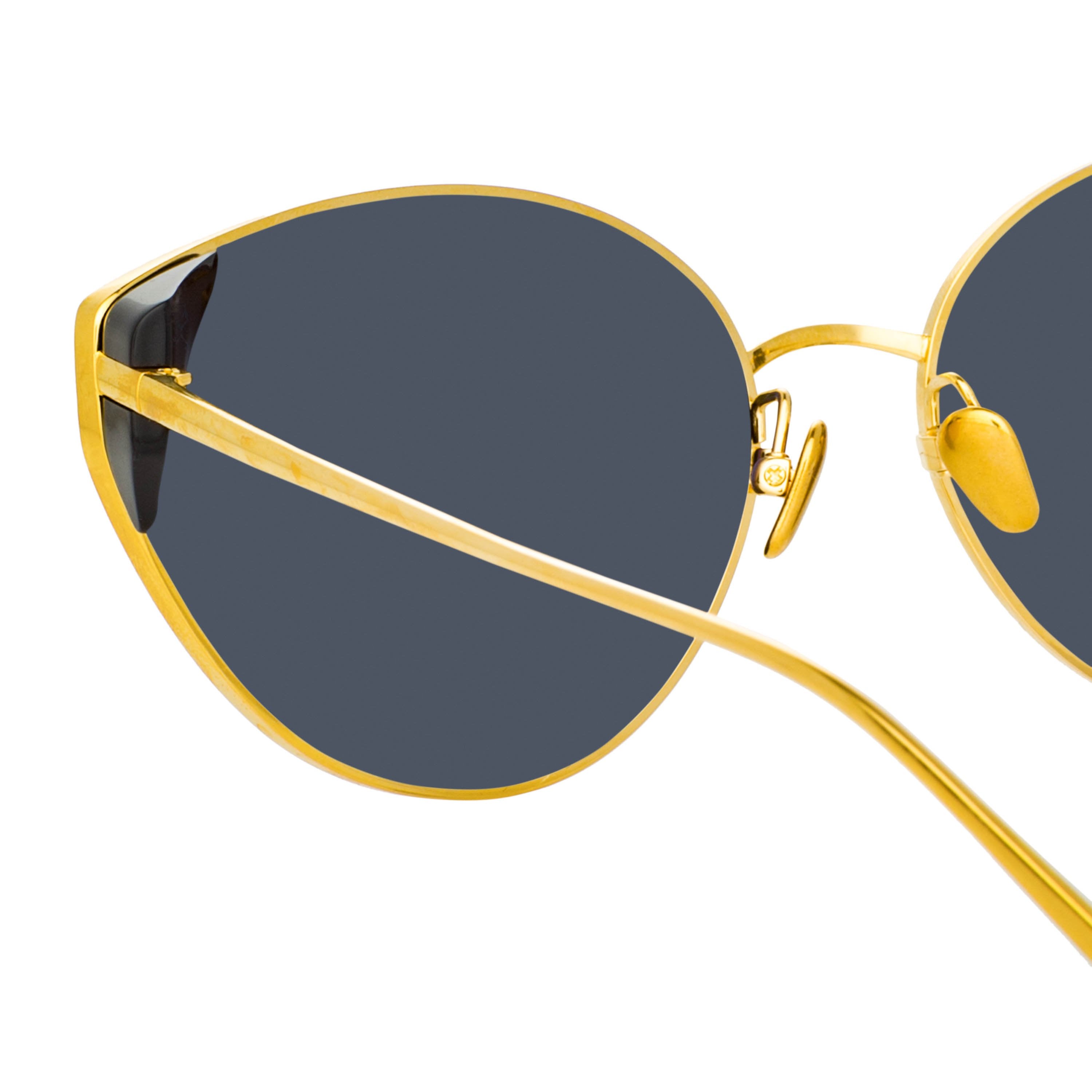 Color_LFL1029C1SUN - Liv Cat Eye Sunglasses in Yellow Gold and Grey