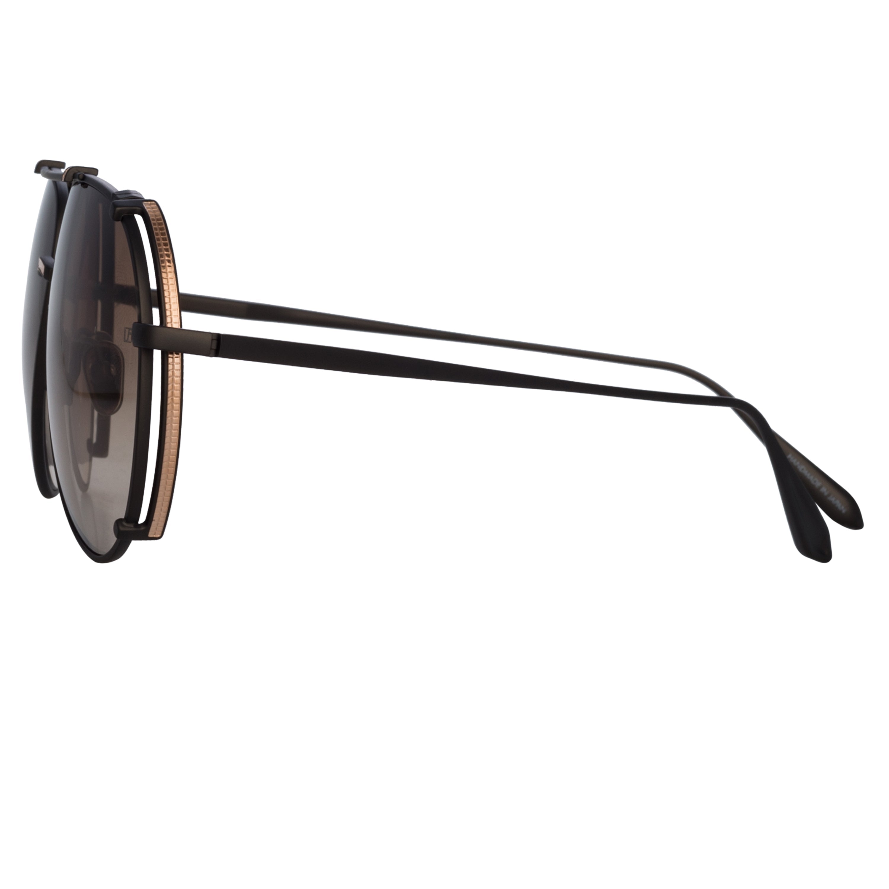 Color_LFL1039C8SUN - Newman Aviator Sunglasses in Black