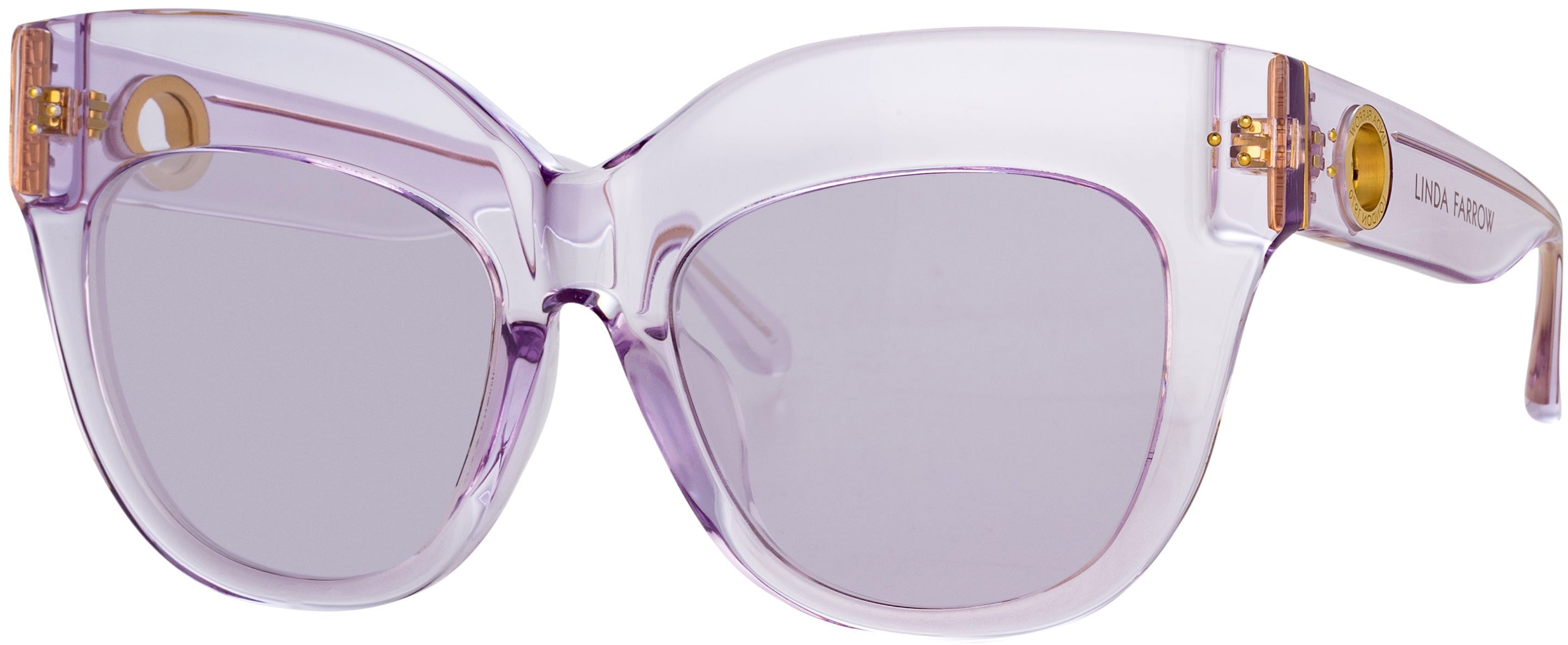Color_LFL1049C13SUN - Dunaway Oversized Sunglasses in Lilac